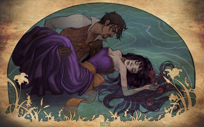 Обои картинки фото рисованные