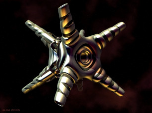 Картинка 3д графика abstract абстракции туманность астероиды корабли звезды планеты