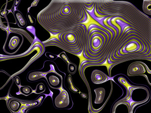 Картинка 3д графика fractal фракталы фрактал узор