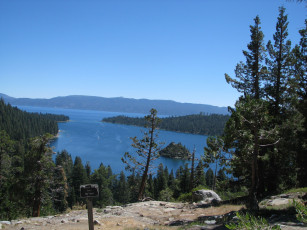 Картинка emerald bay state park природа реки озера заповедник