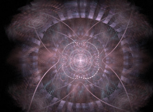 Картинка 3д графика fractal фракталы абстракция узор тёмный