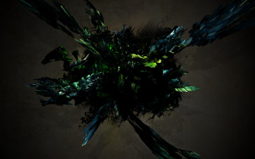 Картинка 3д графика abstract абстракции абстракция узор тёмный