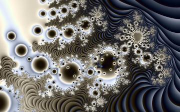 Картинка 3д графика fractal фракталы фрактал узор