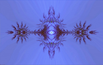 Картинка 3д графика fractal фракталы узор абстракция