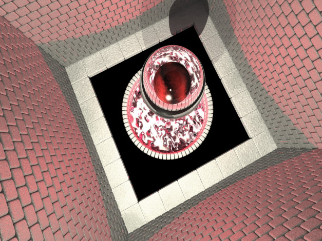 Обои картинки фото 3д, графика, abstract, абстракции, кирпич, узор