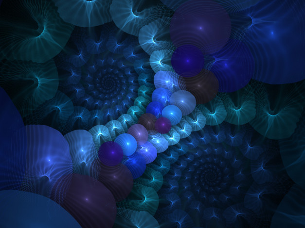 Обои картинки фото 3д, графика, fractal, фракталы, фрактал, узор, тёмный