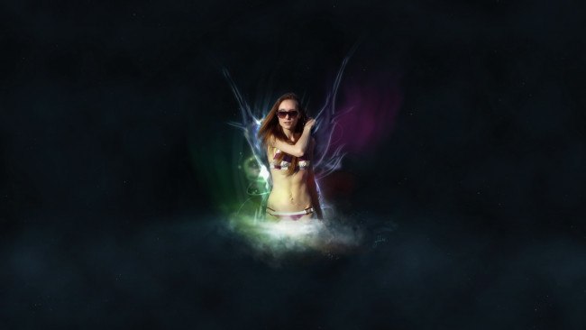 Обои картинки фото -Unsort Креатив, девушки, unsort, креатив, девушка, графика