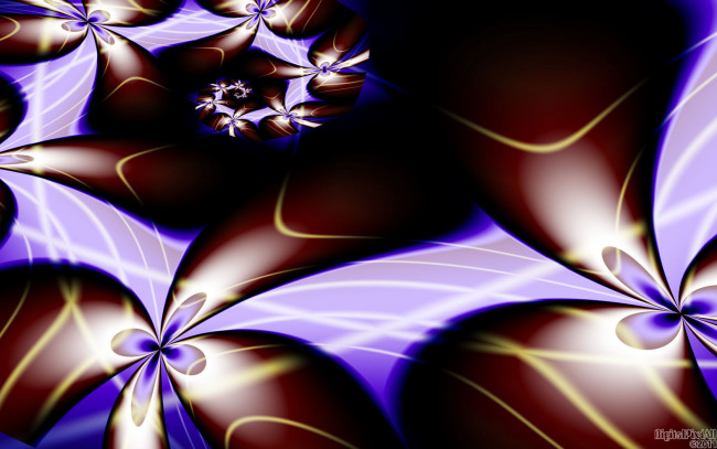 Обои картинки фото 3д, графика, fractal, фракталы, узор, фрактал