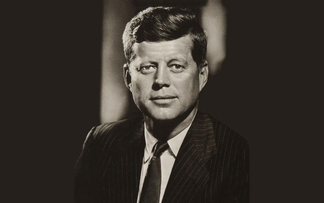 Обои картинки фото мужчины, john, kennedy, джон, кеннеди, президент
