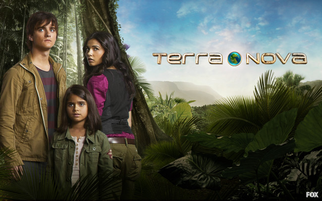 Обои картинки фото terra, nova, кино, фильмы, сериал, джунгли, дети