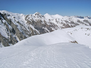 Картинка природа горы снег