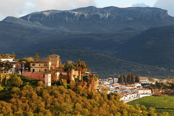 Картинка города пейзажи здания горы