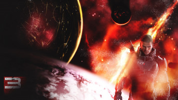 Картинка видео игры mass effect планеты