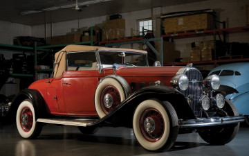 Картинка автомобили классика автомобиль мастерская