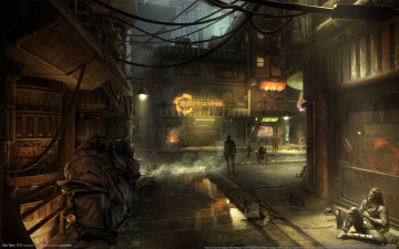 Картинка star wars 1313 видео игры город