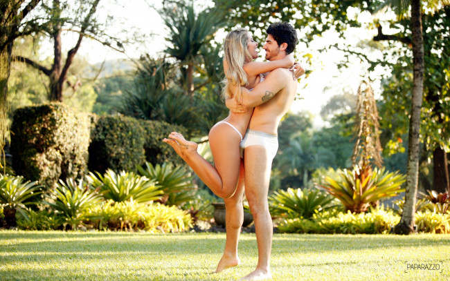 Обои картинки фото adriana, sant`anna, and, rodrig&, 227, gomes, разное, мужчина женщина, rodrigаo