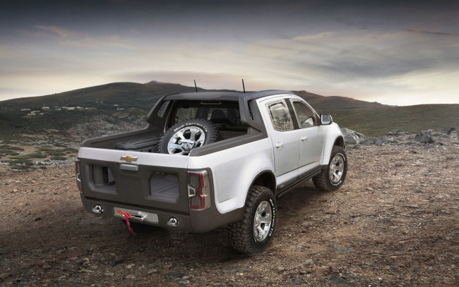 Обои картинки фото chevrolet, colorado, rally, concept, автомобили, шевроле, авто, раллийный