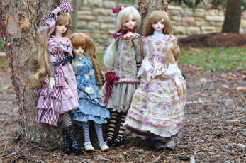 Картинка разное игрушки кукла