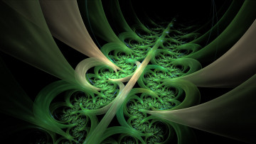 Картинка 3д графика fractal фракталы цвета узор