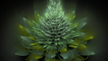 Картинка 3д графика fractal фракталы узор цвета