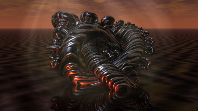 Обои картинки фото 3д, графика, abstract, абстракции, фигура