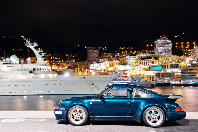 Обои картинки фото автомобили, porsche, turbo, 964