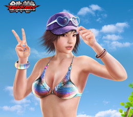 Картинка видео+игры tekken+tag+tournament+2 жест девушка взгляд