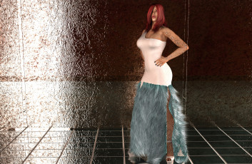 Картинка 3д+графика люди+ people фон взгляд девушка