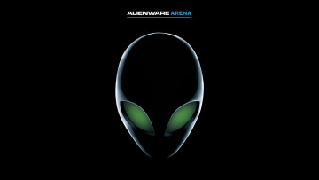 Картинка компьютеры alienware логотип фон