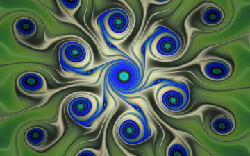 Картинка 3д+графика фракталы+ fractal узор цвета фон