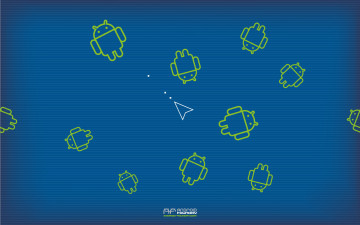 Картинка компьютеры android фон логотип