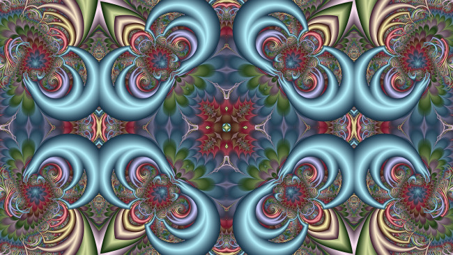 Обои картинки фото 3д графика, фракталы , fractal, узор, фон, цвета