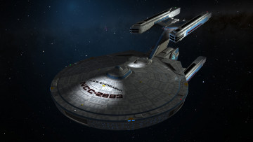 Картинка космос арт космический корабль полет вселенная звезды