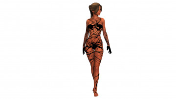 Картинка 3д+графика фантазия+ fantasy девушка взгляд фон