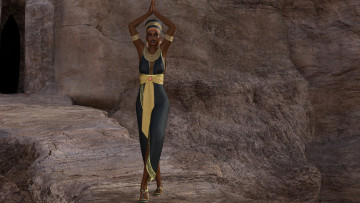 Картинка 3д+графика фантазия+ fantasy фон взгляд девушка