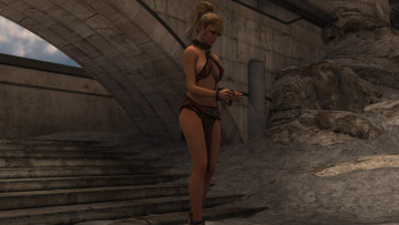 Картинка 3д+графика люди+ people взгляд девушка фон