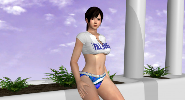 Обои картинки фото 3д графика, люди , people, взгляд, девушка, фон