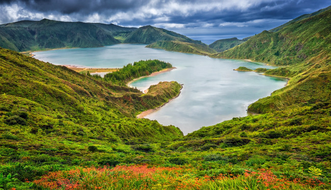 Обои картинки фото природа, реки, озера, река, лес