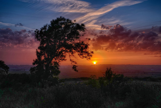 Обои картинки фото природа, восходы, закаты, рассвет