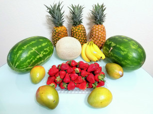 Картинка еда фрукты +ягоды снедь