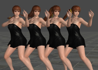 Картинка 3д+графика люди+ people позы фон взгляд девушки