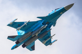 Картинка su-34 авиация боевые+самолёты бомбардировщик