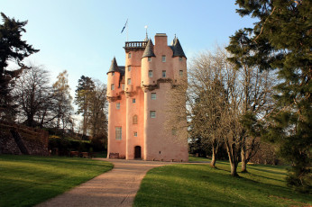 Картинка craigievar+castle +aberdeenshire+uk города замки+англии aberdeenshire uk craigievar castle
