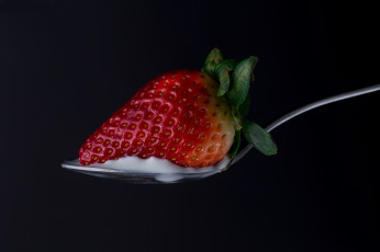 Картинка еда клубника +земляника снедь