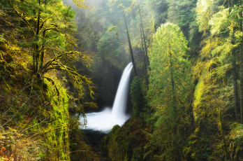 Картинка природа водопады простор