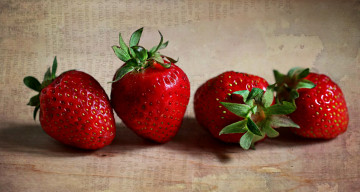 Картинка еда клубника +земляника снедь