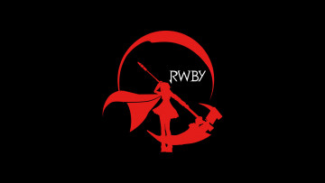 Картинка аниме rwby силуэт