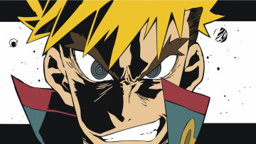 Картинка аниме tengen+toppa+gurren-lagann злость