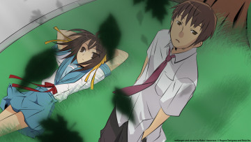 Картинка аниме the+melancholy+of+haruhi+suzumiya suzumiya haruhi no yuutsu