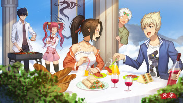 Картинка аниме животные +существа tagme artist